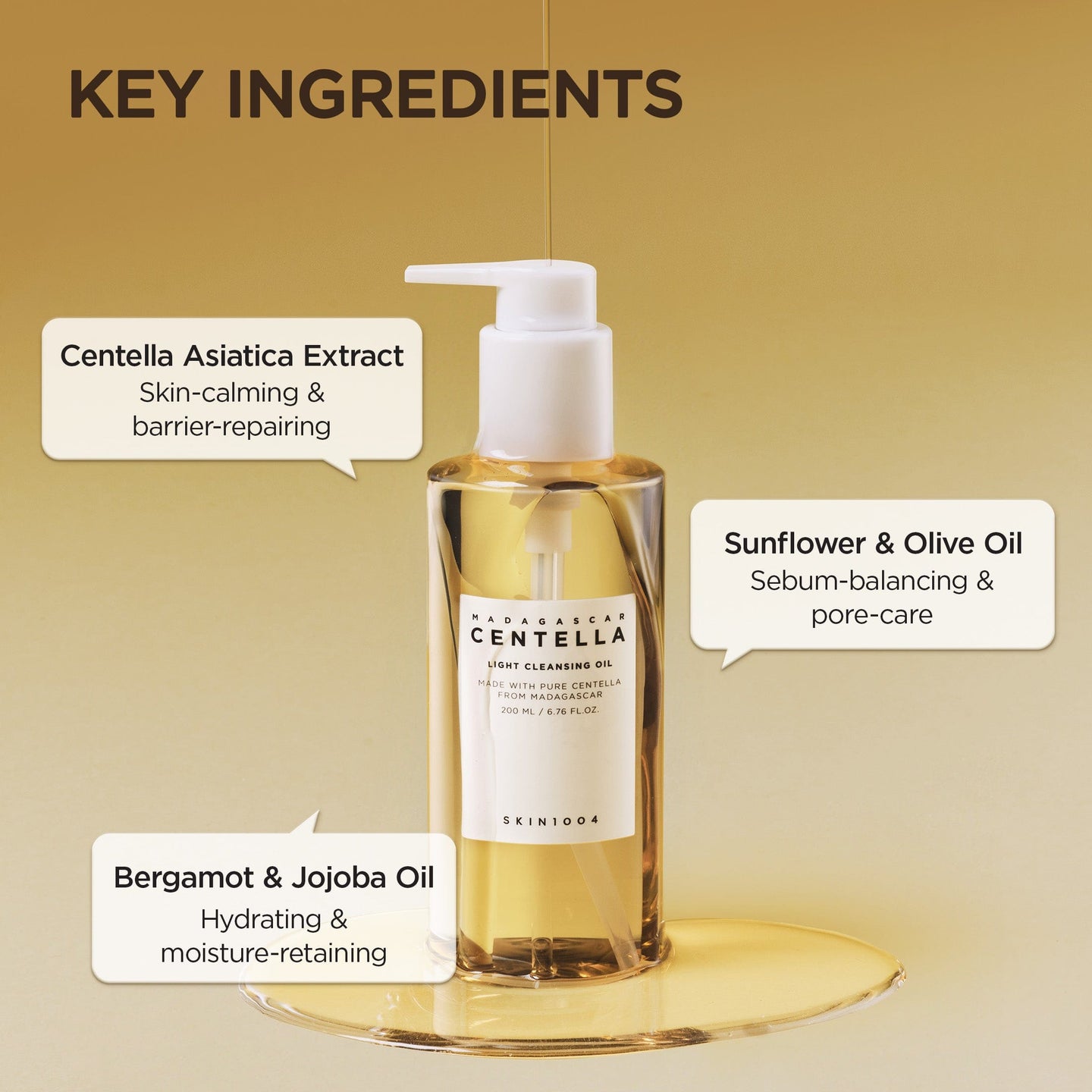 SKIN1004 Cleanser [AMAZON] Centella Light Cleansing Oil